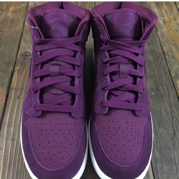 Jordan retro 1 mid Bordeaux/Sail - Picture 2 of 8